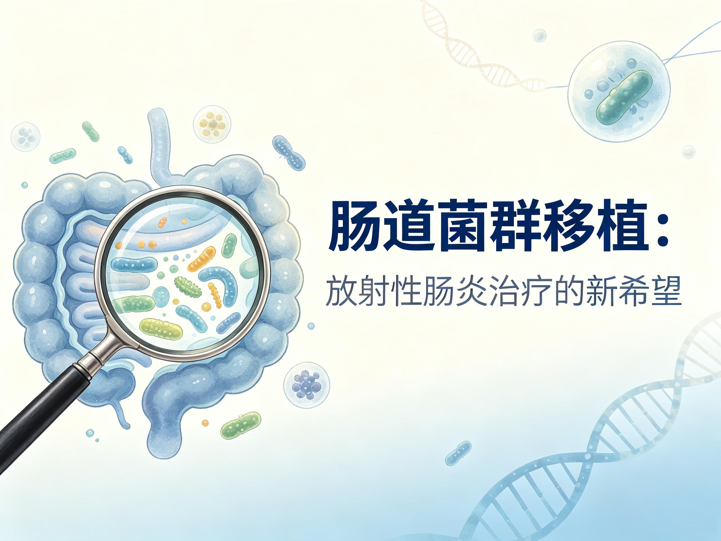 长沙市|第3期 肠道菌群移植：放射性肠炎治疗的新希望